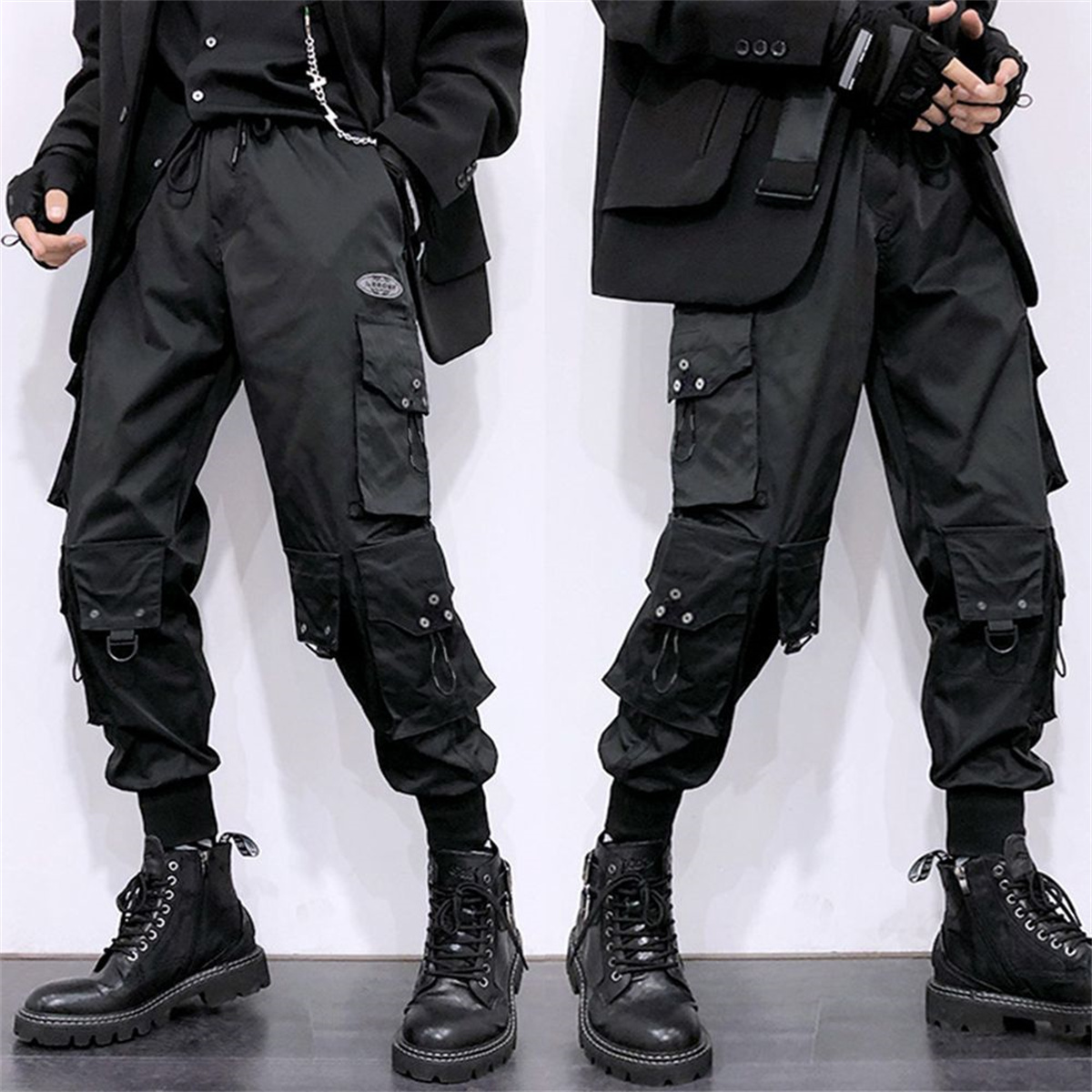 Women Shoes Joggers - Y2k Cargohose mit klassischem Design und