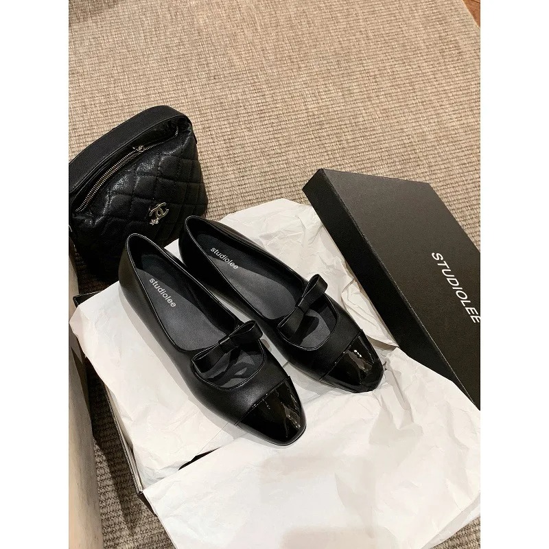 Women'S Shoes - 2026 Schaffell-Janes-Damenschuhe mit flachem Boden und