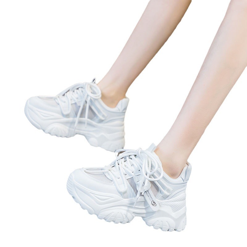 Women Shoes Tennis - Damen Freizeitschuhe Frühling Sneakers Plateau Damenschuhe