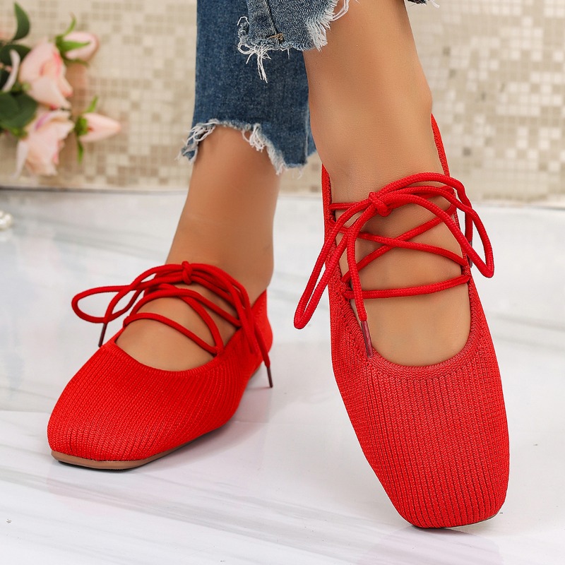 Women'S Shoes - Französische flache Mary Jane Schuhe 2026