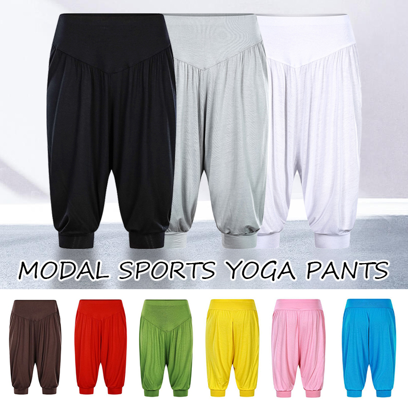 Women Shoes Joggers - Sommer Frauen Capri Hosen Elastische Beiläufige