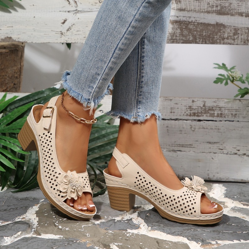 Damen Chunky-Heel Sandalen Som – Ankle Strap Heels Bewertung und Preis