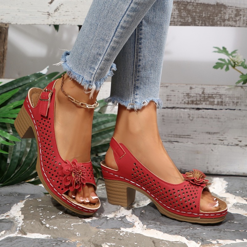 Damen Chunky-Heel Sandalen Som – Ankle Strap Heels Bewertung und Preis