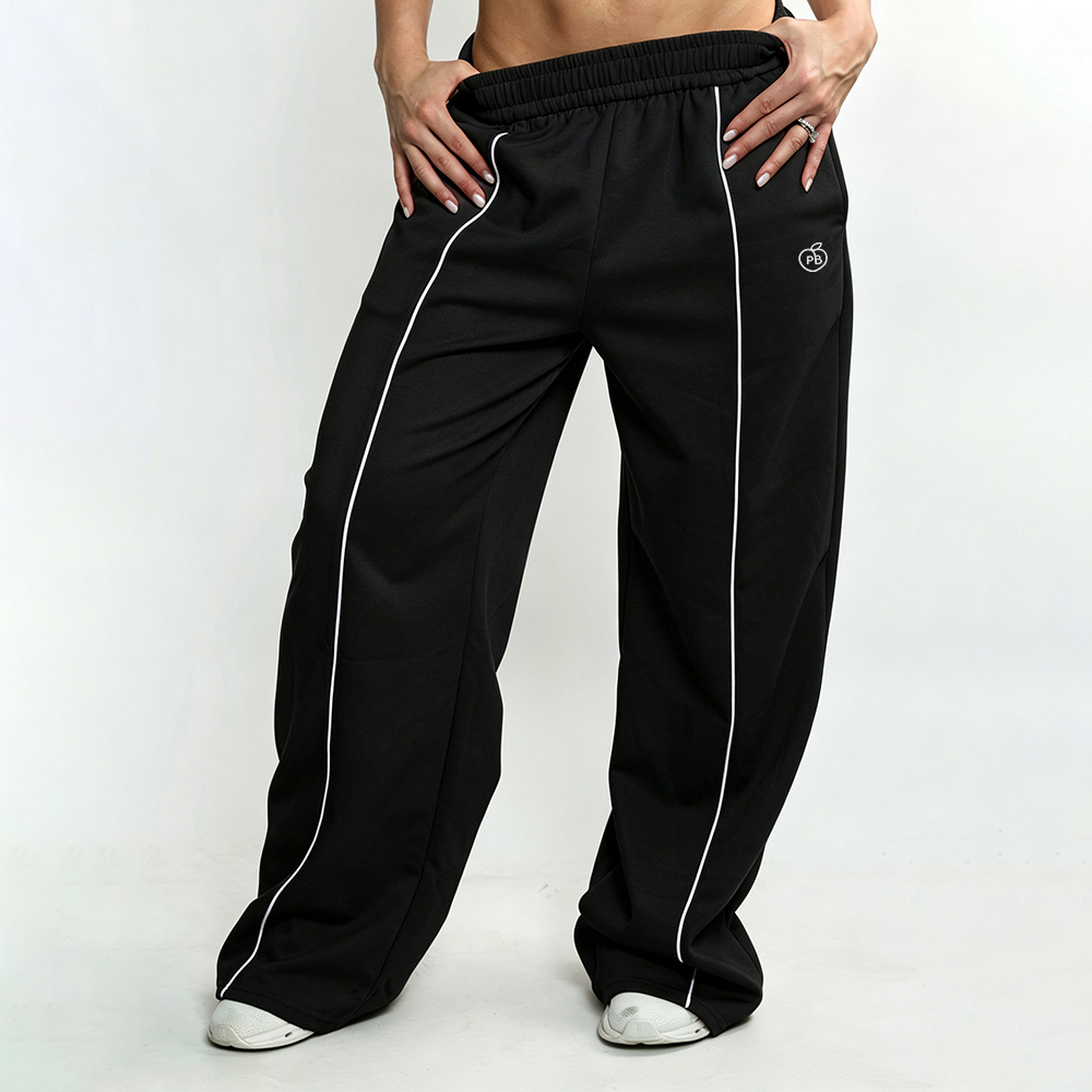 Gestreifte Baggy-Hose mit weit – Women Shoes Joggers Bewertung und Preis