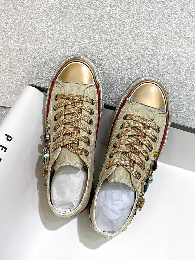 Vintage Damen Low Cut Lace Up  – Women Shoes Joggers Bewertung und Preis
