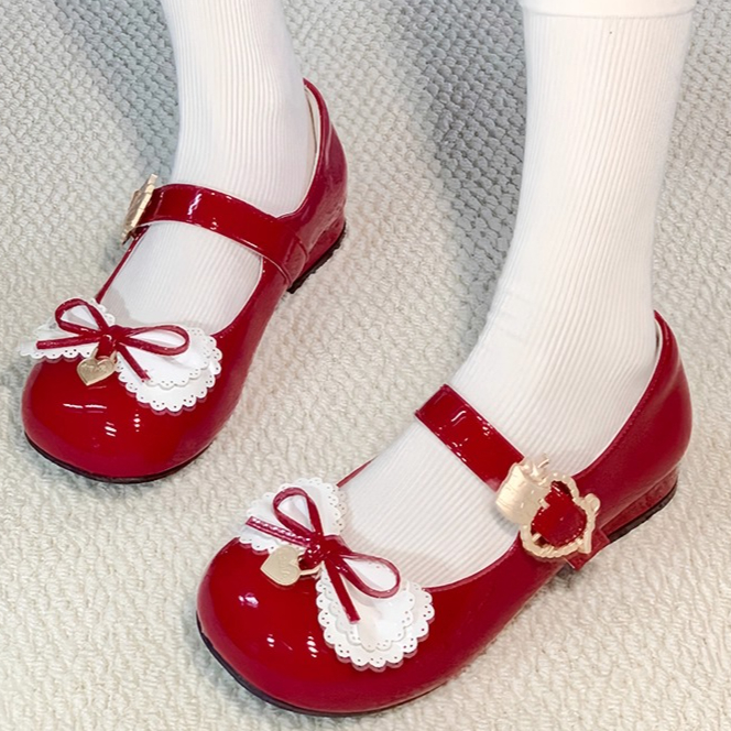 Damenschuhe, Schleife, Lolita- – Ankle Strap Heels Bewertung und Preis