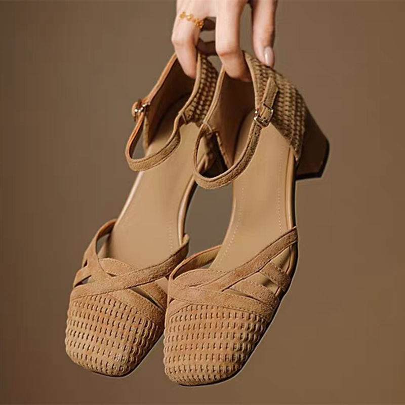 Retro-Webart-High-Heel-Sandale – Ankle Strap Heels Bewertung und Preis