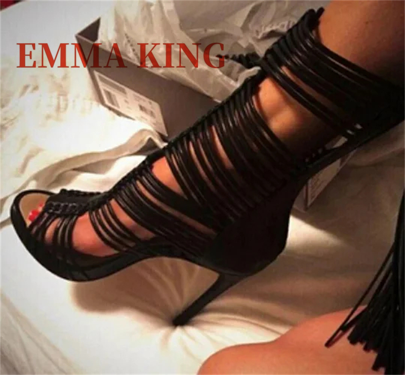 Damen-Gladiatorstiefel mit off – Women Shoes Boots Bewertung und Preis
