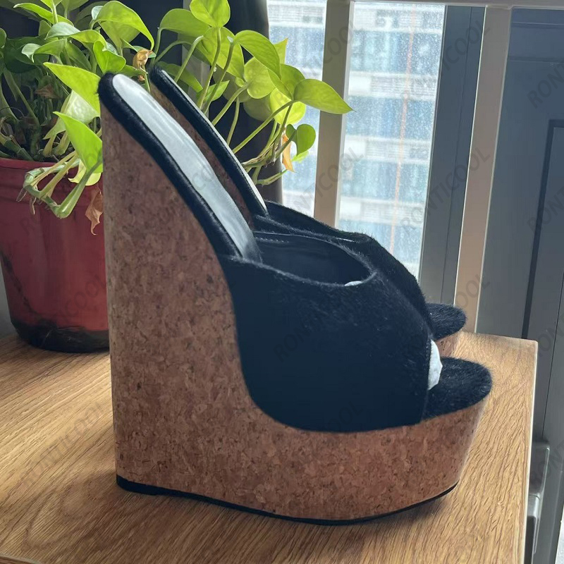 Ronticool handgefertigte schwa – Cork Wedge Sandal Bewertung und Preis