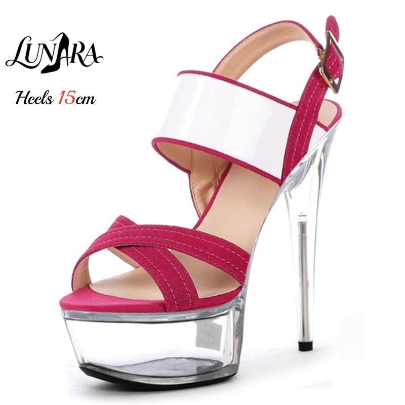 15cm/6 Zoll Transparente Plate – Ankle Strap Heels Bewertung und Preis