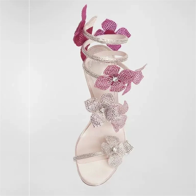 Eilyken Sexy KRISTALL Blume Dü – Ankle Strap Heels Bewertung und Preis