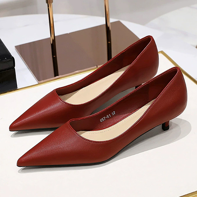Modische spitze Schuhe mit mit – Women'S Shoes Big Feet Bewertung und Preis