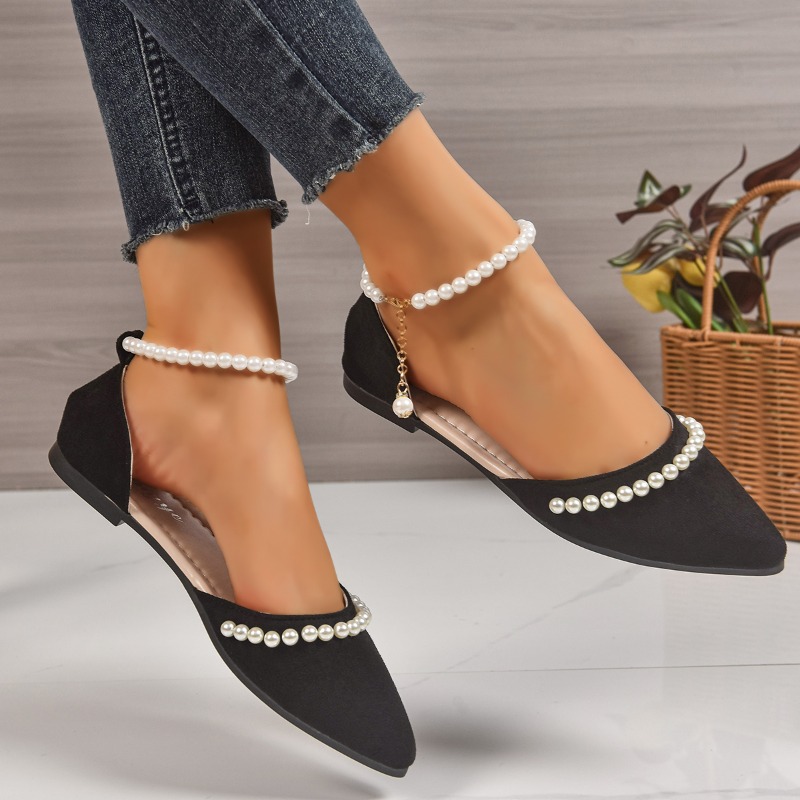 Spitz zulaufende Ballerinas mi – Ankle Strap Heels Bewertung und Preis