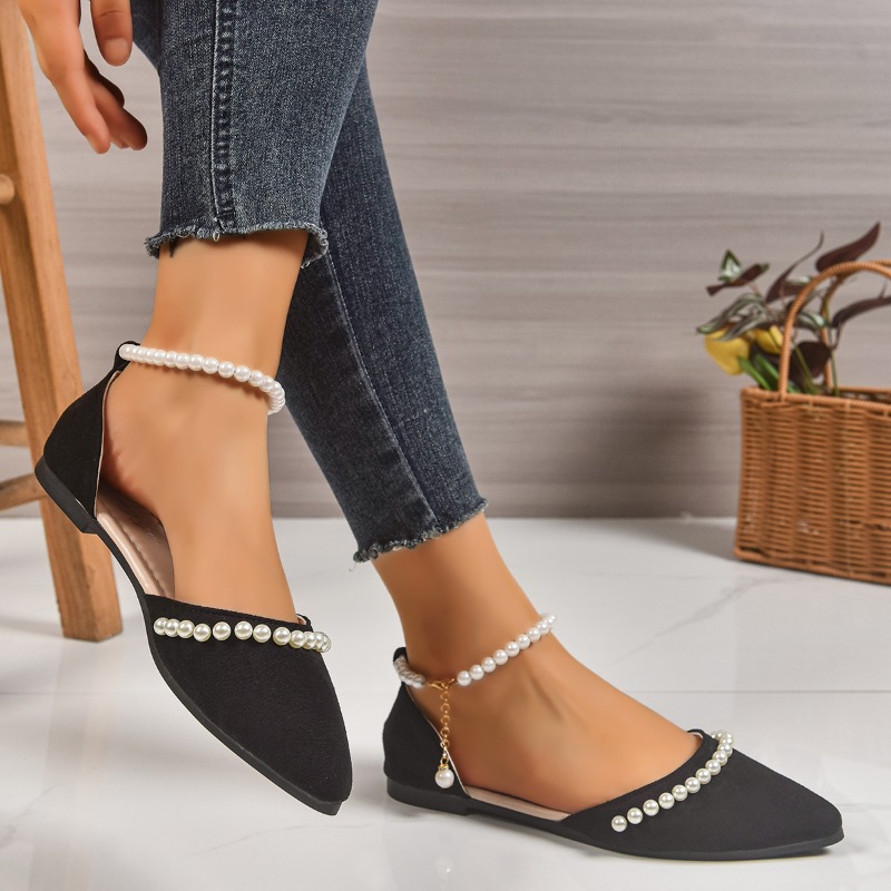 Spitz zulaufende Ballerinas mi – Ankle Strap Heels Bewertung und Preis